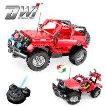 DWI Dowellin remote control jeep car electronic building blocks toys